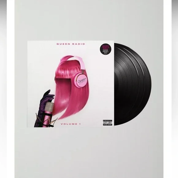 Queen Radio Volume 1 by Nicki Minaj - Pink Vinyl 2023 Edition